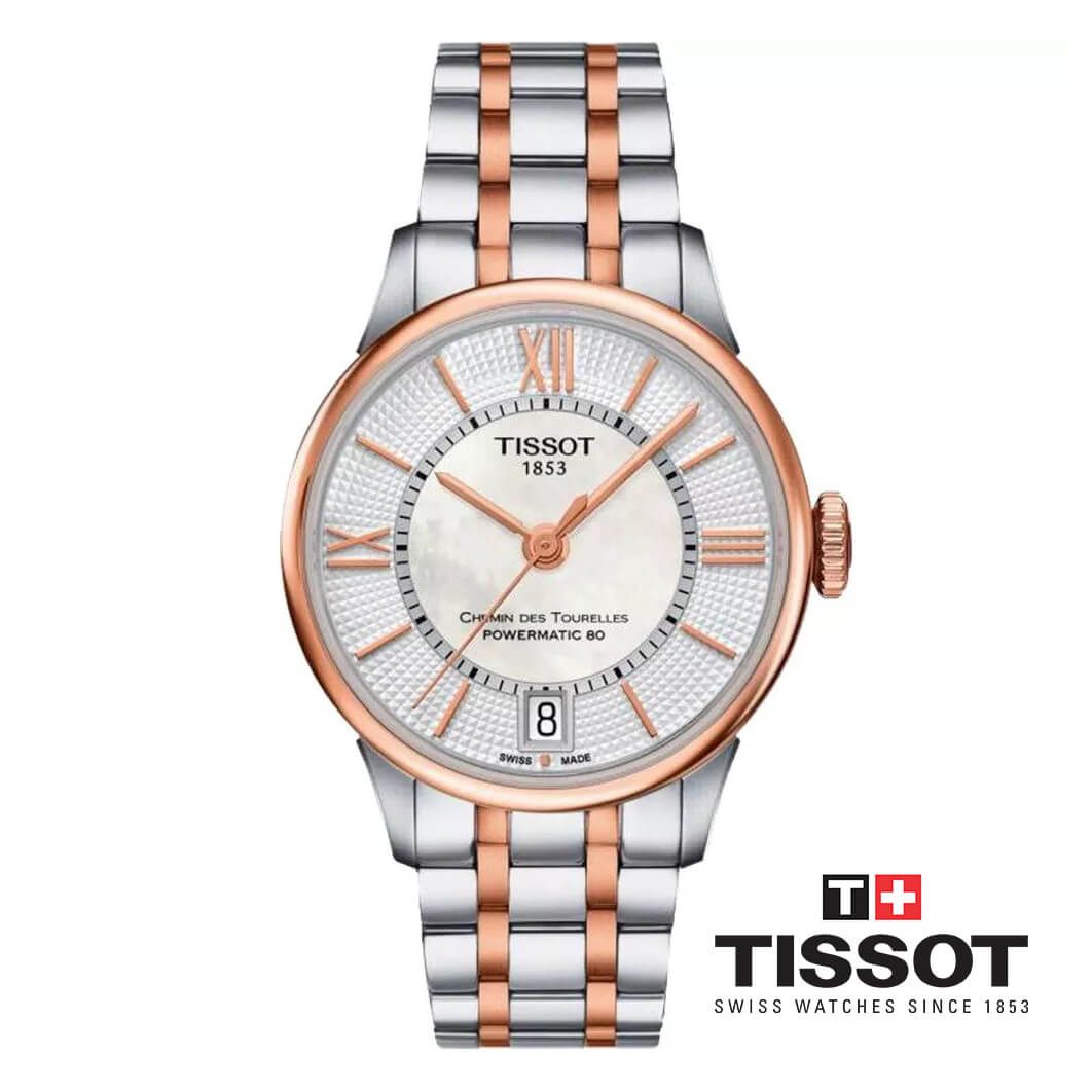 ĐỒNG HỒ NỮ TISSOT CHEMIN DES TOURELLES LADY T099.207.22.118.02 CHÍNH HÃNG